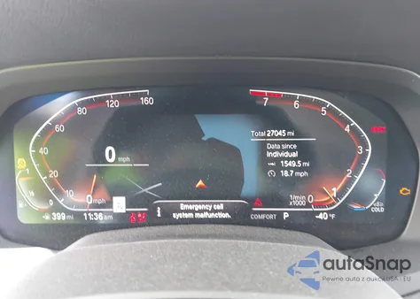 2020 BMW X7 xDrive40I z USA, uszkodzony, nr VIN 5UXCW2C03L9B60409